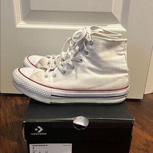 Converse Lift Kids White High-Tops